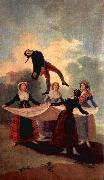 Francisco de Goya Entwufe fudie Wandteppiche zur Ausschmukung der Koigl